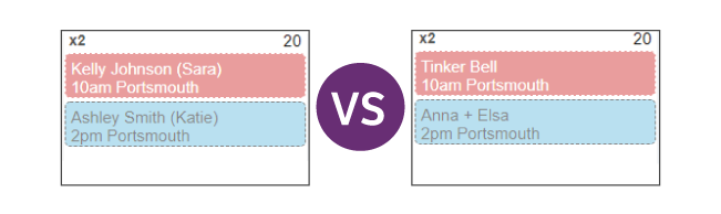 Calendar Display Options